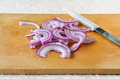 Греческий салат с фетой - фото шаг 4