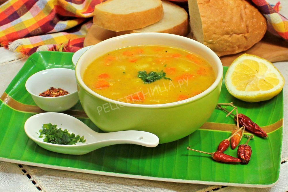 Дал — индийский гороховый суп с пряностями