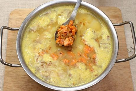 Гороховый суп с беконом - фото шаг 9