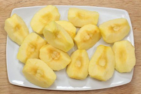 Мандариновый смузи с бананом и яблоками - фото шаг 3