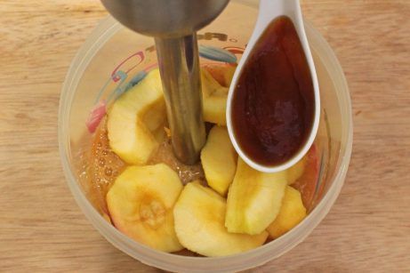 Мандариновый смузи с бананом и яблоками - фото шаг 6