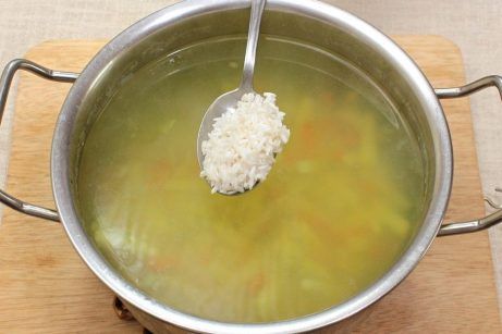Суп с фрикадельками без зажарки - фото шаг 7