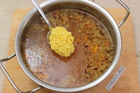 Крупник – густой суп с пшеном и картошкой - фото шаг 6