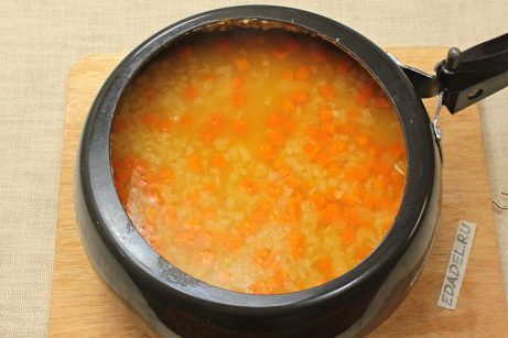 Гороховый суп в скороварке - фото шаг 7