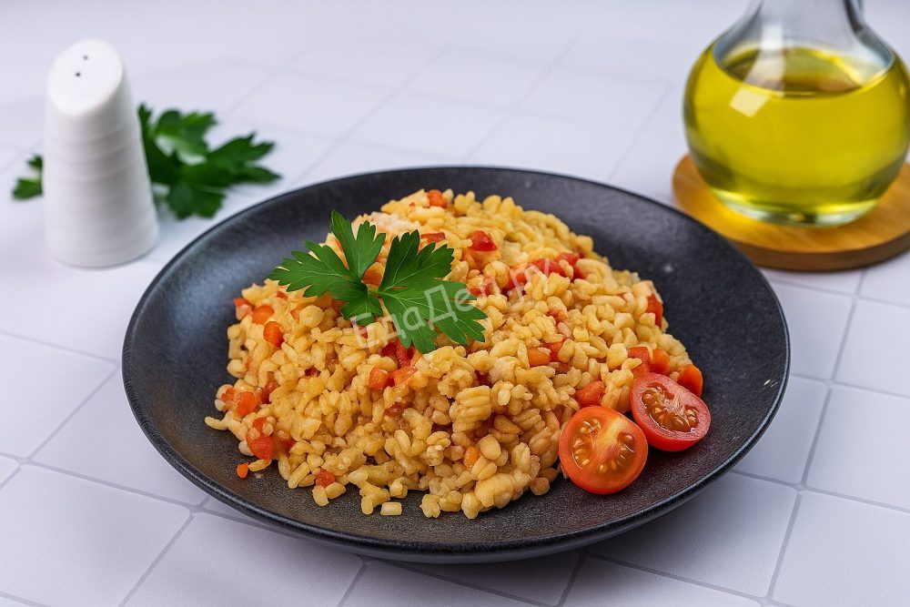 Булгур с курицей