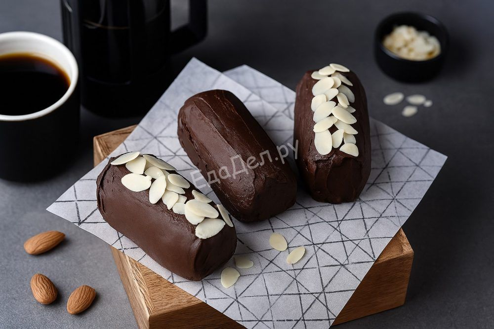 Глазированные сырки творожные, домашний десерт