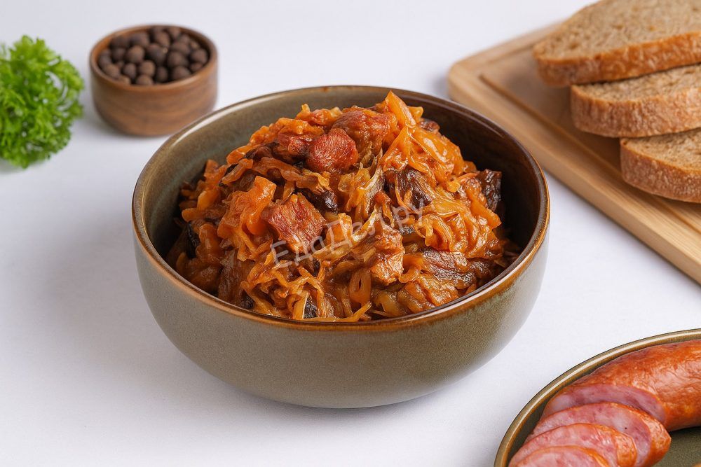 Бигус с мясом и капустой