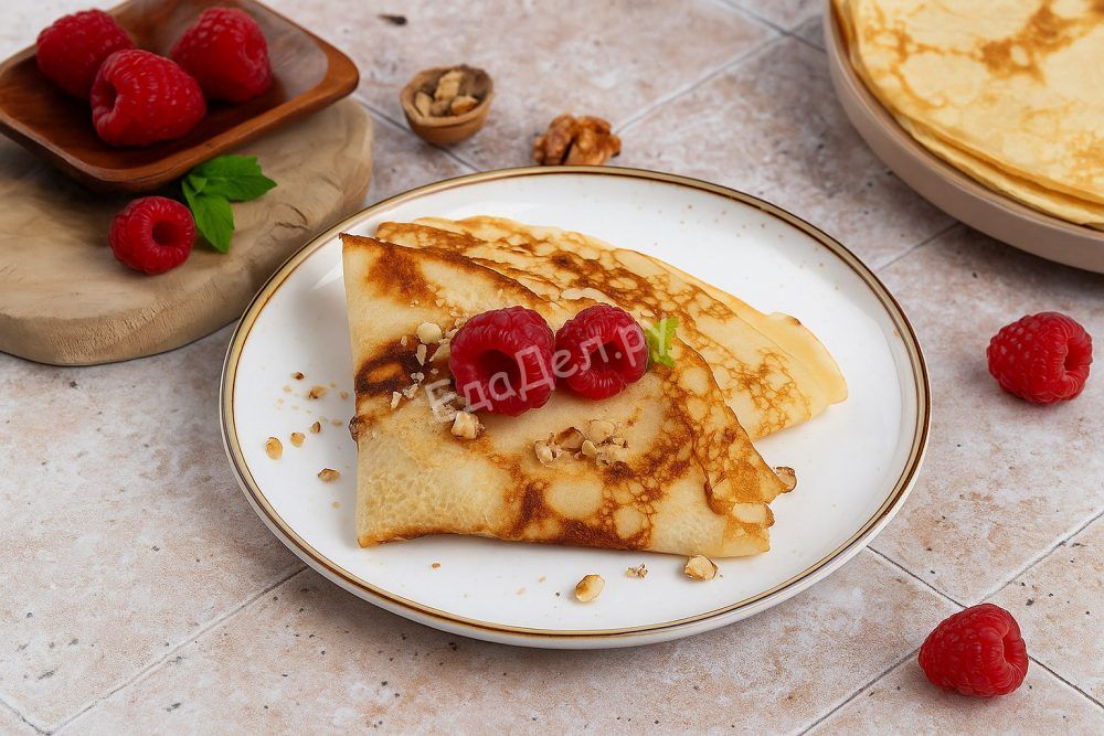 Блины на молоке