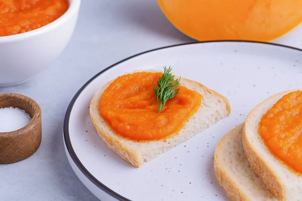 Икра из тыквы тушёные овощи закуска