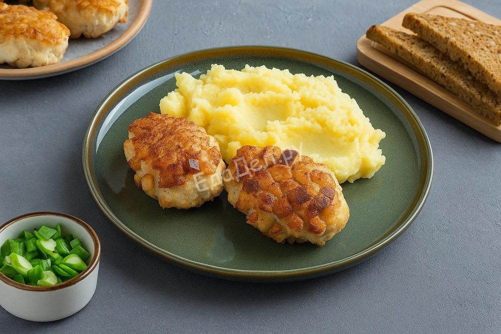 Пожарские котлеты из курицы