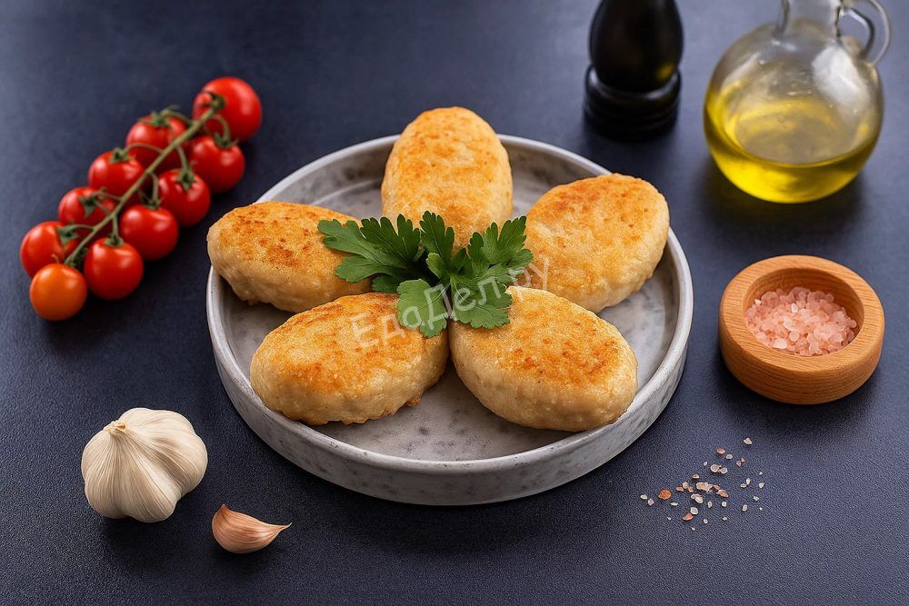 Котлеты из щуки с салом (классика)
