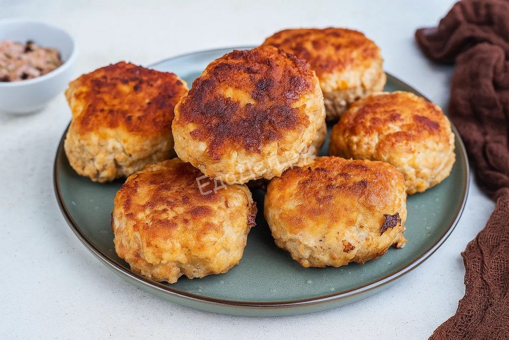 Котлеты из свиного фарша с капустой