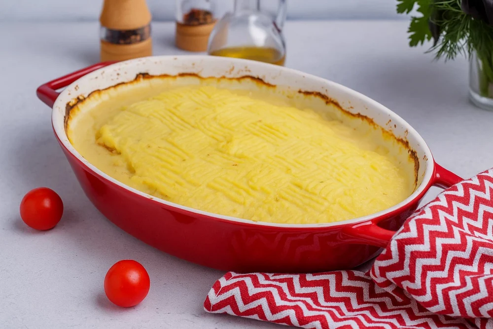 Картофельная запеканка с мясным фаршем