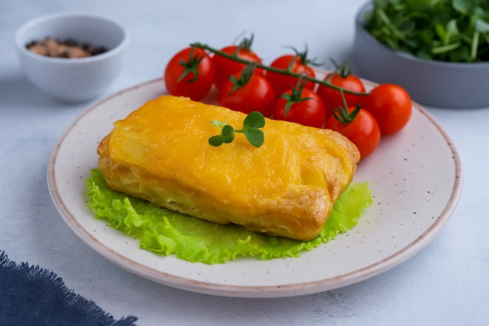 Картофельная запеканка с сыром — слоёное запечённое блюдо