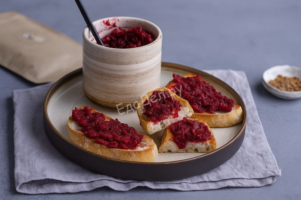 Икра из свёклы тушёные овощи закуска