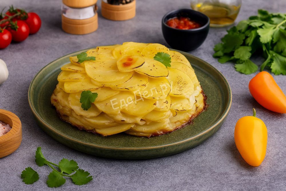 Картофель Буланжер — французский запечённый гарнир
